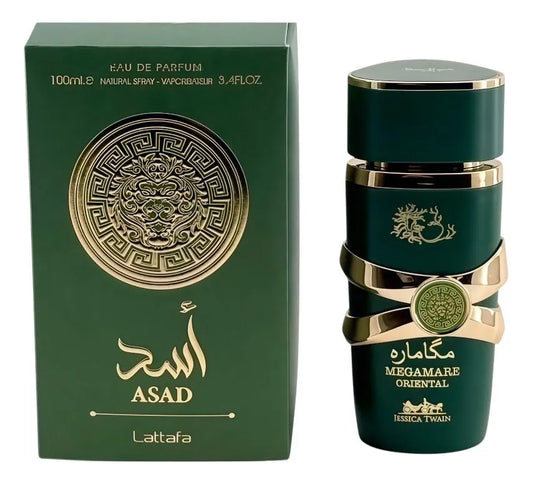 Lattafa Asad Jessica Twain Megamare Oriental Parfum 100ml