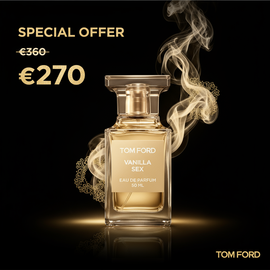 Tom Ford Vanilla Sex Promotional Banner